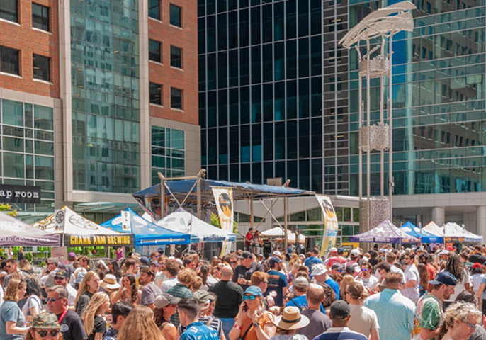 Brewgaloo NC Craft Beer Festival Outside